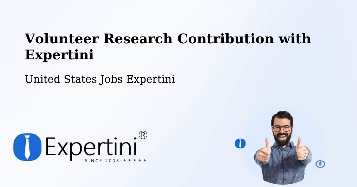 Volunteer Research Contribution Program – Ault - United States Jobs Expertini